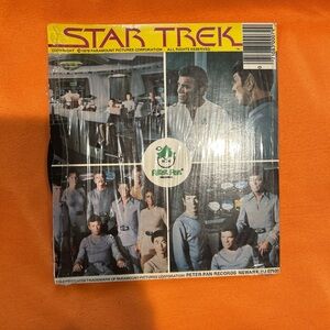1979 Star Trek 7" 45 RPM Peter Pan Record In Vino Veritas Spock Kirk McCoy
